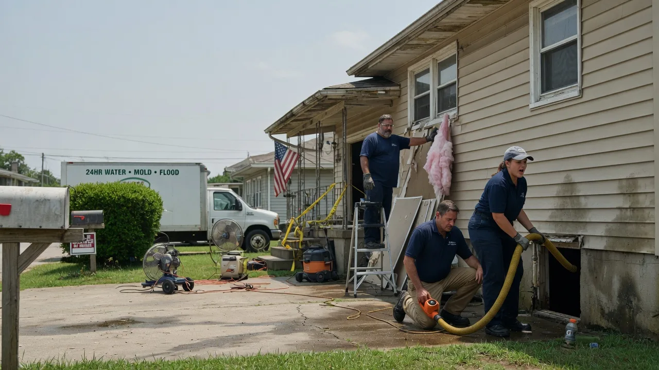 Water Damage Repair in Daisy, OK near me